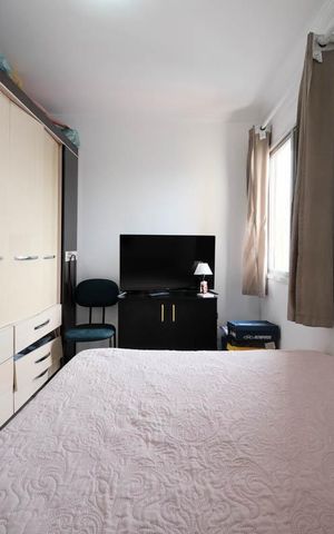 Apartamento à venda com 53m², 2 quartos e 1 vagaQuarto 1