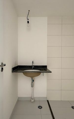 Studio para alugar com 20m², 1 quarto e sem vaga Studio para alugar com 20m², 1 quarto e sem vagaBanheiro