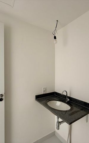 Studio para alugar com 20m², 1 quarto e sem vaga Studio para alugar com 20m², 1 quarto e sem vagaBanheiro