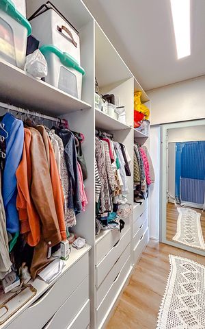 Casa para alugar com 172m², 2 quartos e 3 vagasCloset da suíte 2