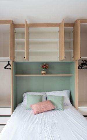 Studio para alugar com 24m², 1 quarto e sem vaga Studio para alugar com 24m², 1 quarto e sem vagaSala / Quarto
