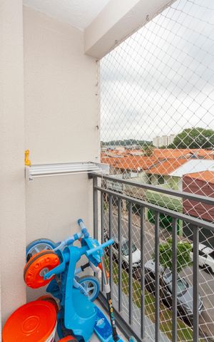 Apartamento à venda com 36m², 2 quartos e 1 vagaVaranda