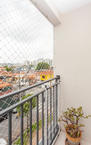 Apartamento à venda com 36m², 2 quartos e 1 vagaVaranda