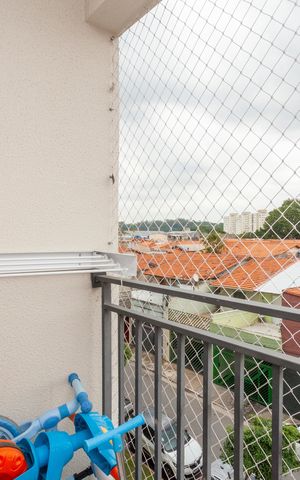 Apartamento à venda com 36m², 2 quartos e 1 vagaVaranda