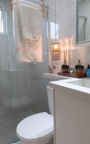 Apartamento à venda com 60m², 2 quartos e 1 vagaBanheiro da Suíte