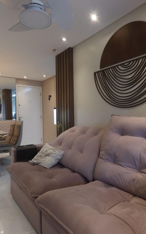 Apartamento à venda com 60m², 2 quartos e 1 vagaSala