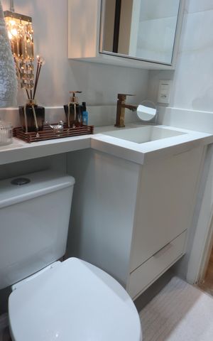 Apartamento à venda com 60m², 2 quartos e 1 vagaBanheiro da Suíte