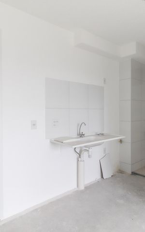 Apartamento à venda com 34m², 2 quartos e sem vaga Apartamento à venda com 34m², 2 quartos e sem vagaCozinha - Área de Serviço