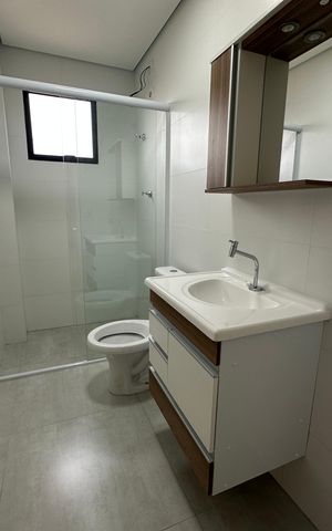 Apartamento para alugar com 60m², 2 quartos e 1 vaga Apartamento para alugar com 60m², 2 quartos e 1 vagaBanheiro