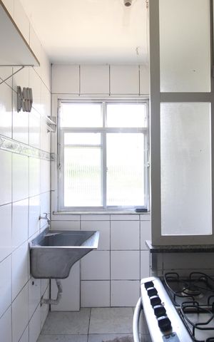 Apartamento para alugar com 55m², 2 quartos e 1 vagaÁrea de serviço