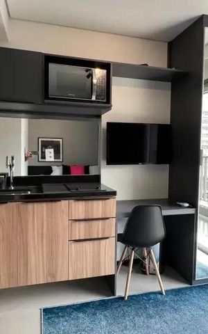 Apartamento à venda com 23m², 1 quarto e sem vaga