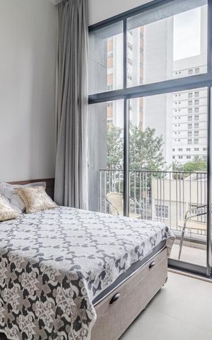Studio à venda com 26m², 1 quarto e sem vagaStudio