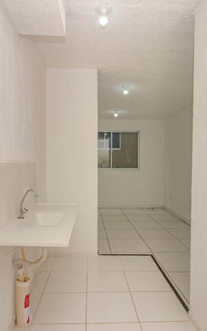 Apartamento à venda com 42m², 2 quartos e 1 vagaCozinha e Área de Serviço