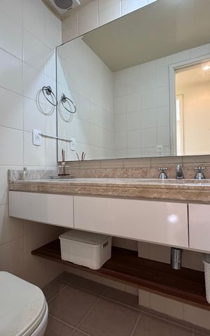 Apartamento para alugar com 75m², 2 quartos e 2 vagas Apartamento para alugar com 75m², 2 quartos e 2 vagasBanheiro Social