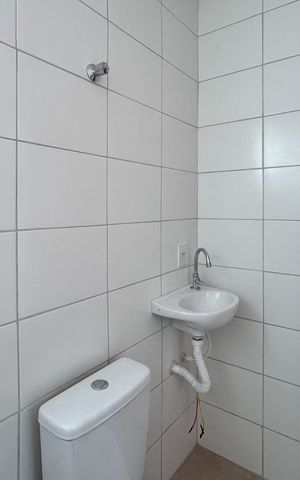 Apartamento à venda com 63m², 2 quartos e 1 vaga Apartamento à venda com 63m², 2 quartos e 1 vagaBanheiro Social
