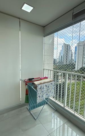 Apartamento para alugar com 54m², 1 quarto e 1 vaga Apartamento para alugar com 54m², 1 quarto e 1 vagaVaranda da Sala
