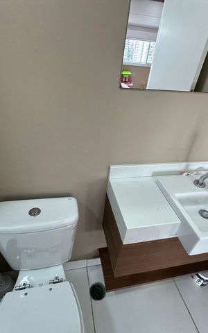 Apartamento para alugar com 54m², 1 quarto e 1 vaga Apartamento para alugar com 54m², 1 quarto e 1 vagaBanheiro