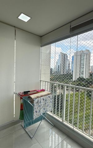 Apartamento para alugar com 54m², 1 quarto e 1 vaga Apartamento para alugar com 54m², 1 quarto e 1 vagaVaranda da Sala