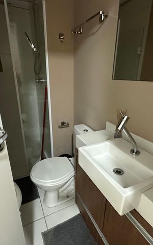 Apartamento para alugar com 54m², 1 quarto e 1 vaga Apartamento para alugar com 54m², 1 quarto e 1 vagaBanheiro da Suíte