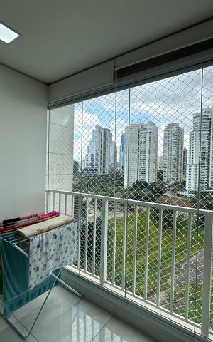 Apartamento para alugar com 54m², 1 quarto e 1 vaga Apartamento para alugar com 54m², 1 quarto e 1 vagaVaranda da Sala
