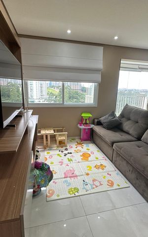 Apartamento para alugar com 54m², 1 quarto e 1 vaga Apartamento para alugar com 54m², 1 quarto e 1 vagaSala