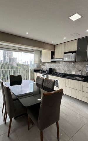 Apartamento para alugar com 54m², 1 quarto e 1 vaga Apartamento para alugar com 54m², 1 quarto e 1 vagaCozinha