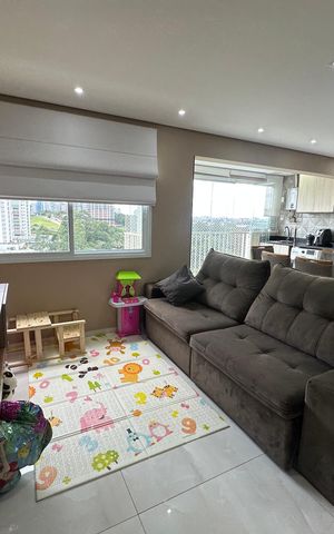 Apartamento para alugar com 54m², 1 quarto e 1 vaga Apartamento para alugar com 54m², 1 quarto e 1 vagaSala