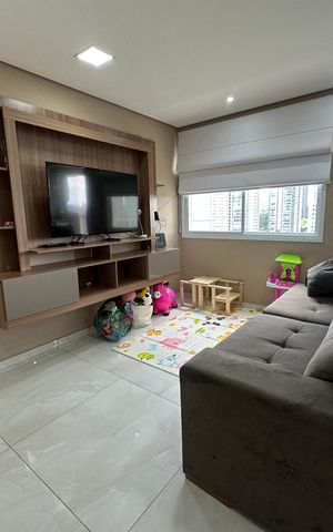 Apartamento para alugar com 54m², 1 quarto e 1 vaga Apartamento para alugar com 54m², 1 quarto e 1 vagaSala