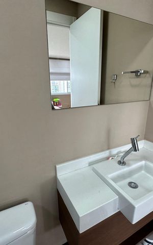Apartamento para alugar com 54m², 1 quarto e 1 vaga Apartamento para alugar com 54m², 1 quarto e 1 vagaBanheiro