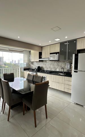Apartamento para alugar com 54m², 1 quarto e 1 vaga Apartamento para alugar com 54m², 1 quarto e 1 vagaCozinha
