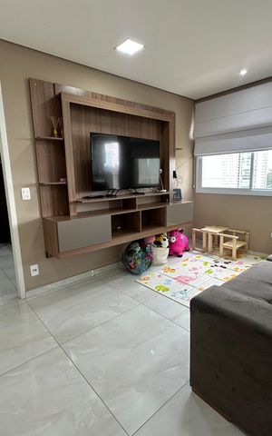 Apartamento para alugar com 54m², 1 quarto e 1 vaga Apartamento para alugar com 54m², 1 quarto e 1 vagaSala