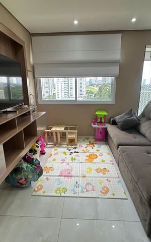 Apartamento para alugar com 54m², 1 quarto e 1 vaga Apartamento para alugar com 54m², 1 quarto e 1 vagaSala