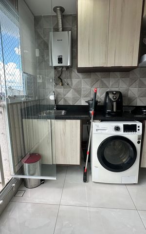 Apartamento para alugar com 54m², 1 quarto e 1 vaga Apartamento para alugar com 54m², 1 quarto e 1 vagaÁrea de Serviço
