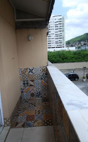 Apartamento à venda com 54m², 2 quartos e 1 vagaVaranda do quarto 1