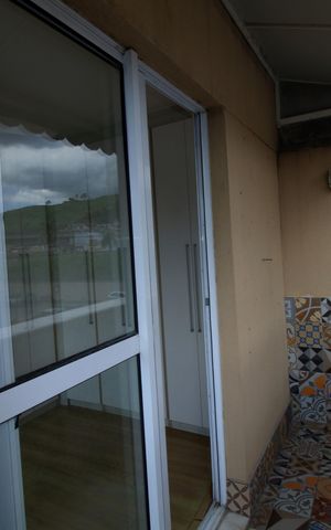 Apartamento à venda com 54m², 2 quartos e 1 vagaVaranda do quarto 1