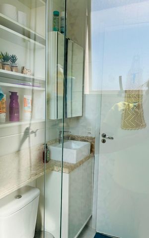 Apartamento à venda com 40m², 2 quartos e sem vaga Apartamento à venda com 40m², 2 quartos e sem vagaBanheiro