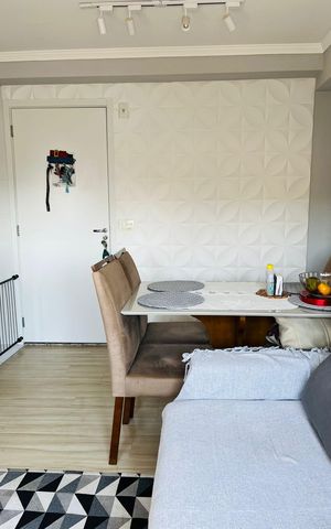 Apartamento à venda com 40m², 2 quartos e sem vaga Apartamento à venda com 40m², 2 quartos e sem vagaSala