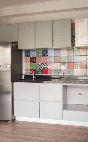 Studio à venda com 32m², 1 quarto e 1 vagaCozinha