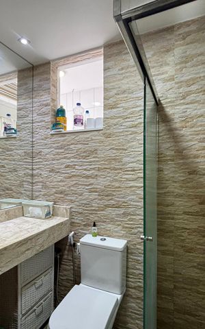 Apartamento para alugar com 79m², 2 quartos e 1 vaga Apartamento para alugar com 79m², 2 quartos e 1 vagaSuíte - banheiro