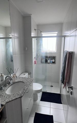 Apartamento à venda com 70m², 2 quartos e 1 vaga Apartamento à venda com 70m², 2 quartos e 1 vagaBanheiro