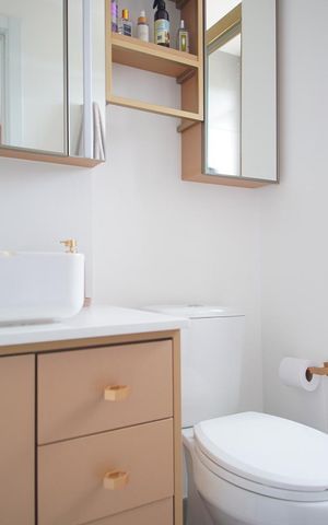 Apartamento à venda com 71m², 3 quartos e 2 vagasBanheiro da Suíte