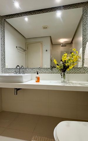 Apartamento à venda com 120m², 3 quartos e 1 vaga Apartamento à venda com 120m², 3 quartos e 1 vagaBanheiro social