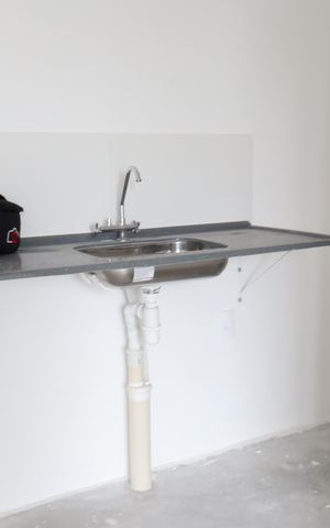 Apartamento à venda com 37m², 2 quartos e sem vagaCozinha e Área de Serviço