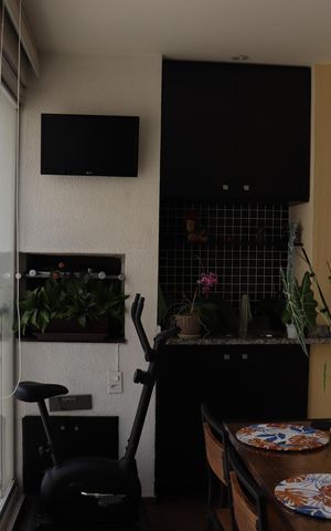 Apartamento à venda com 105m², 3 quartos e 2 vagas Apartamento à venda com 105m², 3 quartos e 2 vagasChurrasqueira