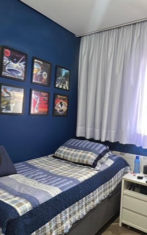 Apartamento à venda com 105m², 3 quartos e 2 vagas Apartamento à venda com 105m², 3 quartos e 2 vagasQuarto