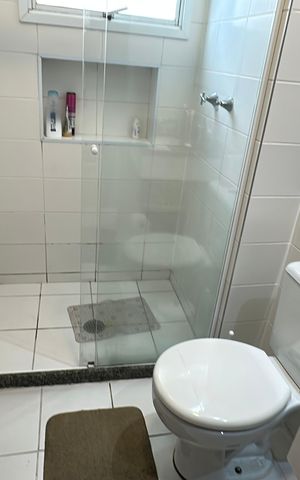 Apartamento à venda com 105m², 3 quartos e 2 vagas Apartamento à venda com 105m², 3 quartos e 2 vagasBanheiro da Suíte 1