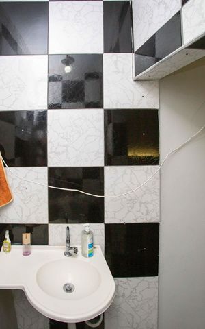 Casa à venda com 80m², 2 quartos e sem vagaBanheiro da Suíte