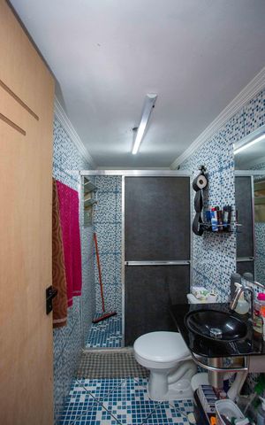 Casa à venda com 80m², 2 quartos e sem vagaBanheiro Social