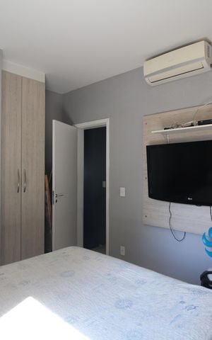 Casa de condomínio à venda com 100m², 3 quartos e 1 vagaQuarto 3