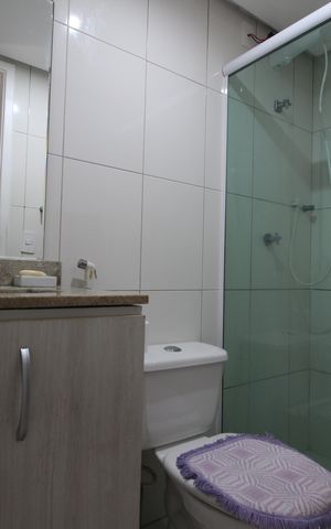 Casa de condomínio à venda com 100m², 3 quartos e 1 vagaBanheiro Social